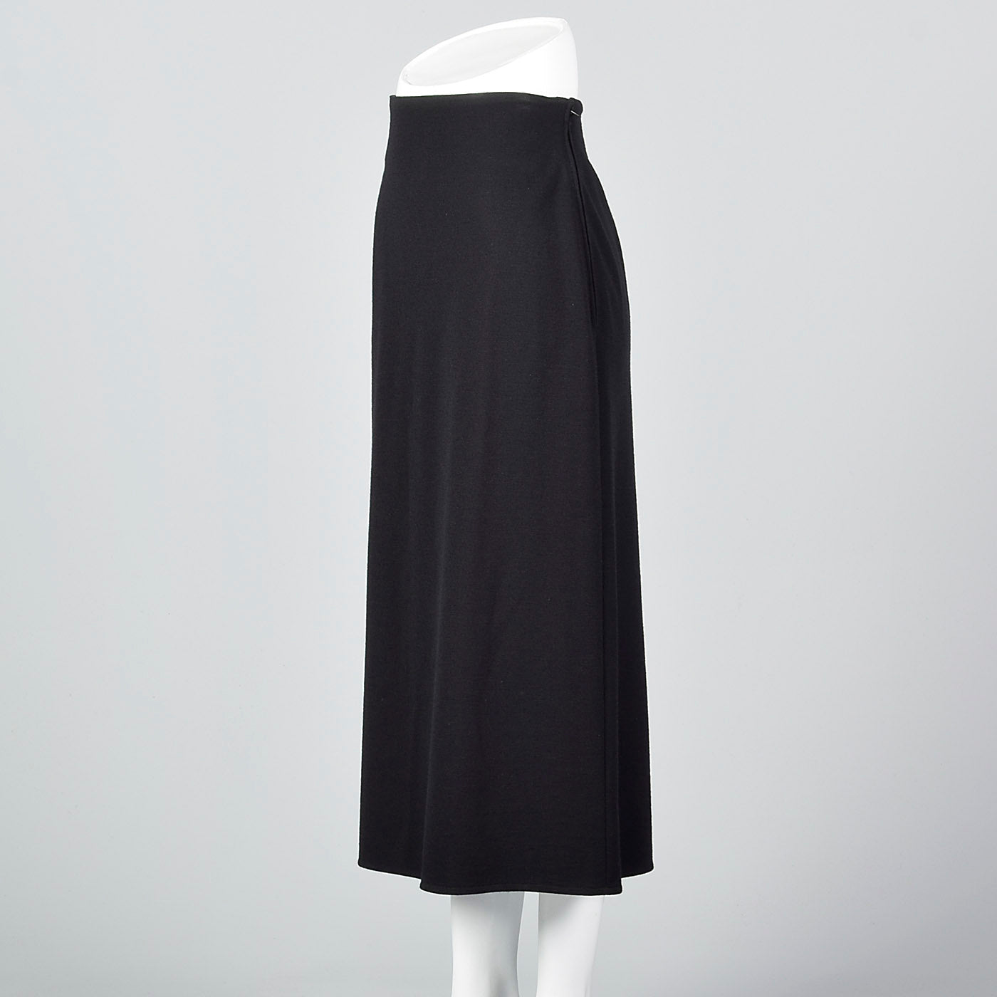1990s Sonia Rykiel Black Knit Pencil Skirt