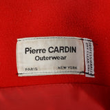 Small Pierre Cardin Red Wool Coat