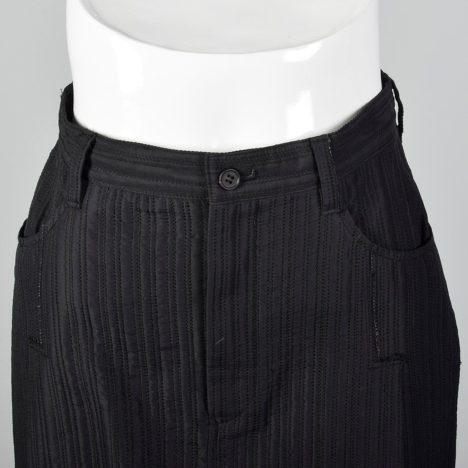 Medium Issey Miyake 1990s Topstitch Skirt