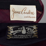 Jane Andre, Margaret Riley Navy Dress