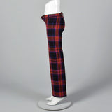 1970s Miss Levis Plaid Pants
