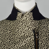 2000s Dries Van Noten Black and White Jacket