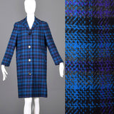 1950s Pendleton Tartan Plaid Coat