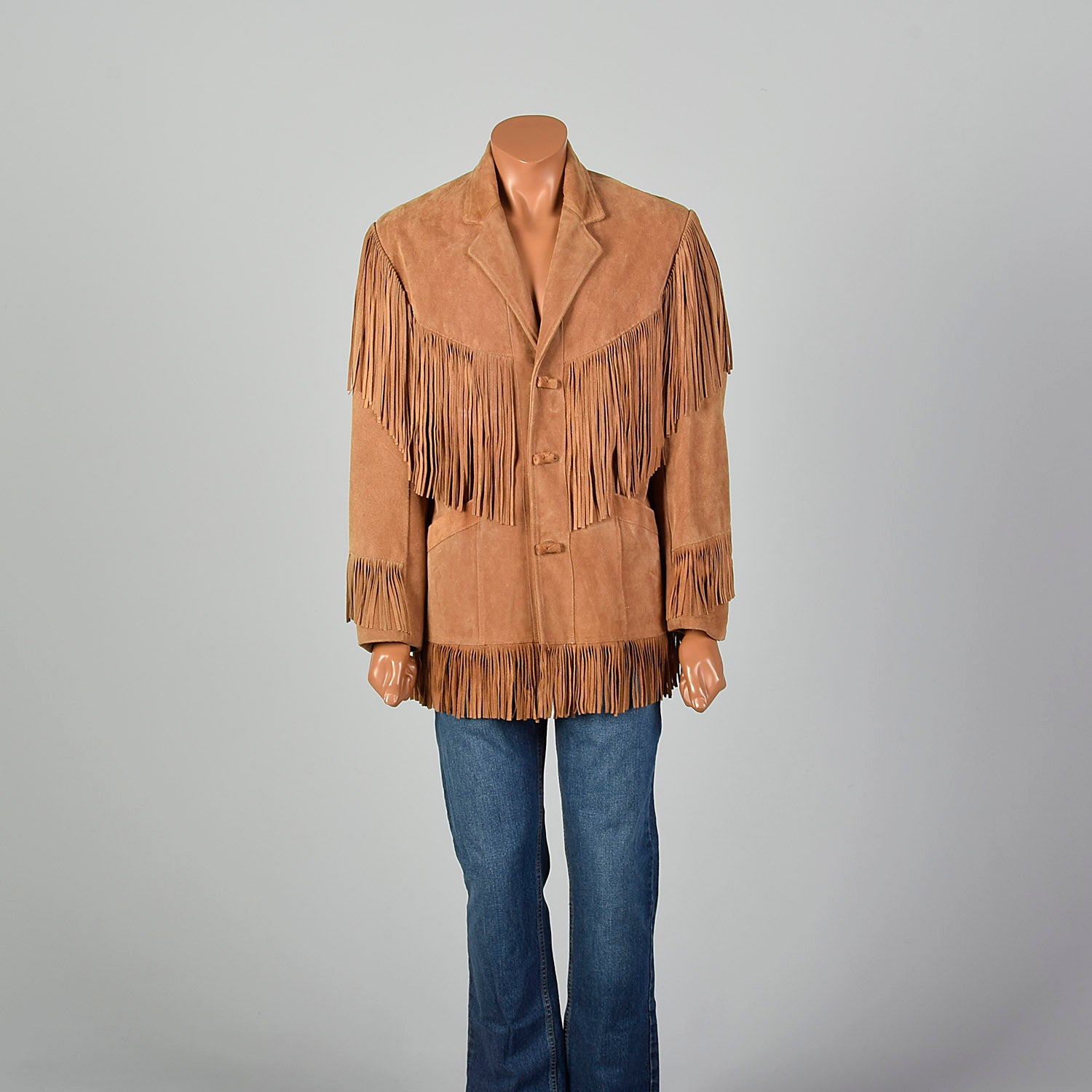Medium 1990s Men's Pioneer Wear Buckskin