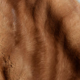 1950s Mink Stole with Large Sleeve Cuffs