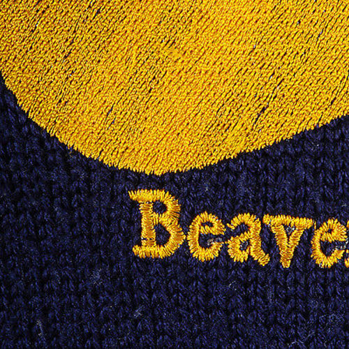 1970s Men's Nike Corporate Headquarters Knit Sweater