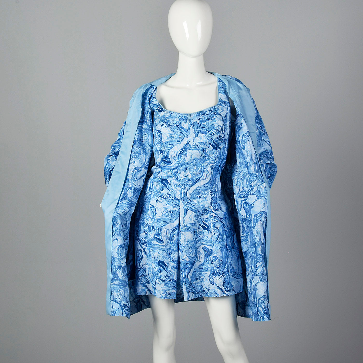 1960s Abercrombie & Fitch Deadstock Swim Romper & Cover-Up