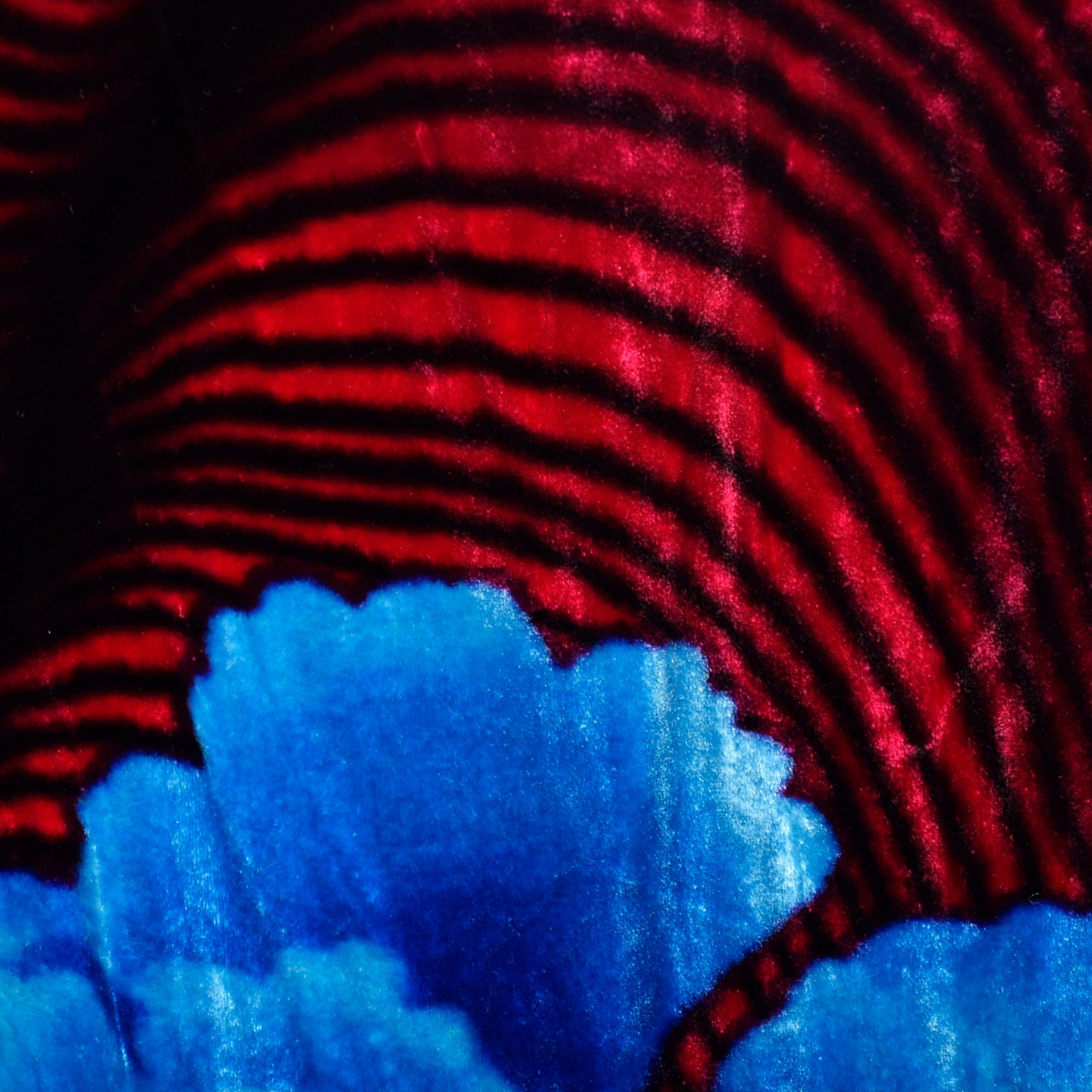Small 1970s Velvet Maxi Tunic Dress