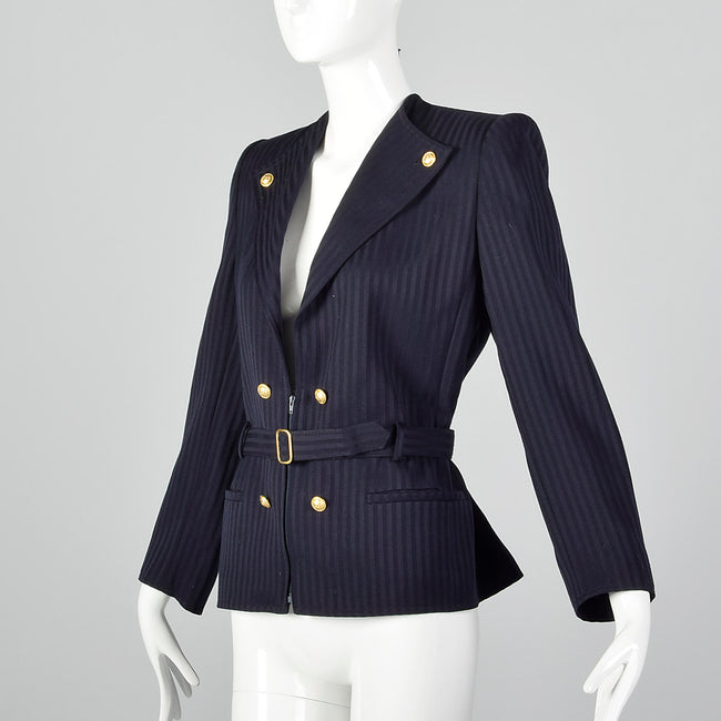 2000s Navy Half Zip Jacket