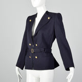 2000s Navy Half Zip Jacket