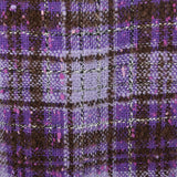1960s Purple Tweed Dress Set