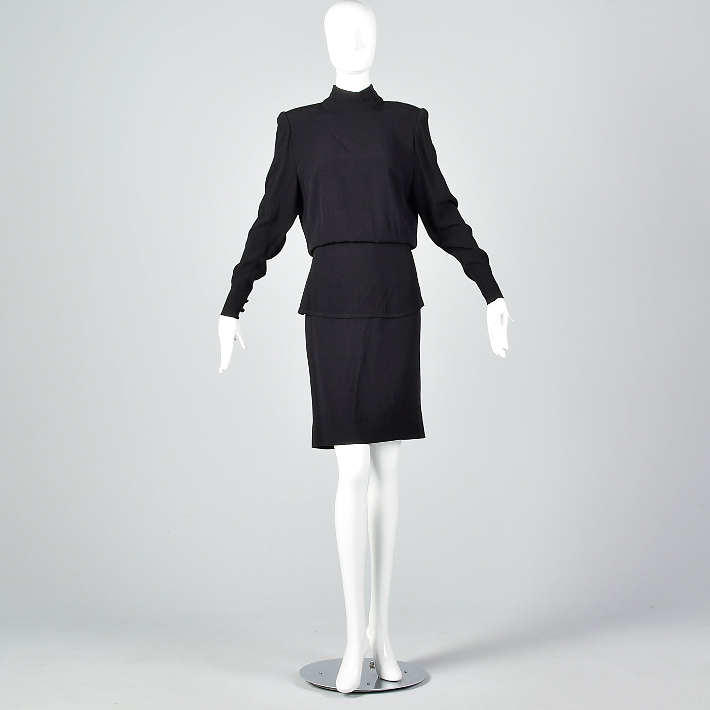 1980s Sonia Rykiel Black Dress