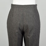 Small 2000s Pants Balenciaga Le Dix Wool Cashmere Tapered Leg Designer