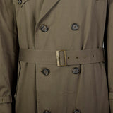 1970s Christian Dior Dark Gray Overcoat