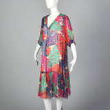 XL Ted Lapidus Boutique Sheer Floral Dress