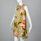1960s Novelty Frog Print Dress