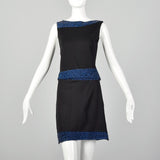 Medium Versace Jeans Couture 1990s Black and Black Skirt Set