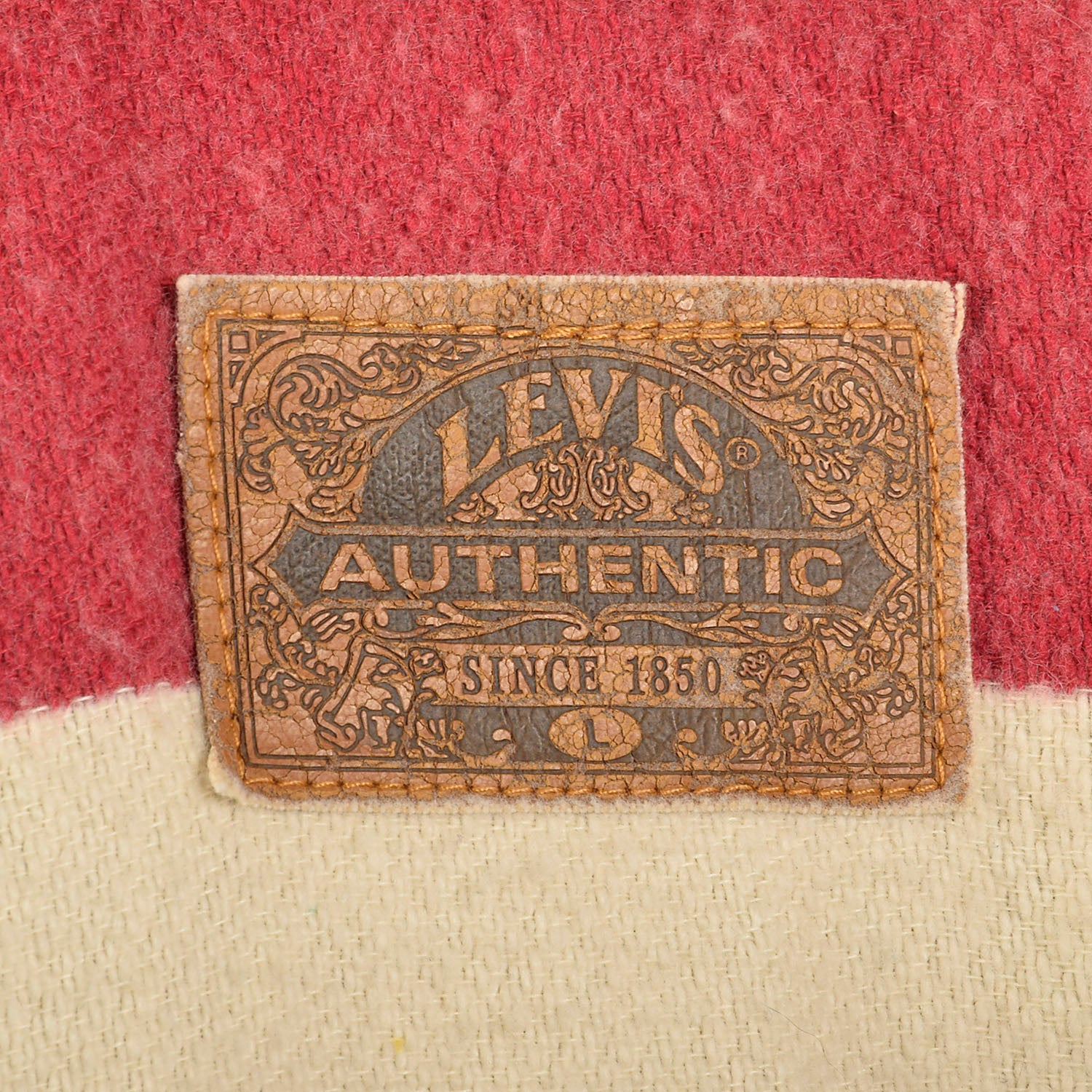 Large Levis Hudson Bay Striped Blanket Lined Denim Reversible Jean Jacket Winter Outerwear