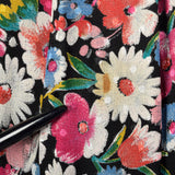 1980s Emanuel Ungaro Solo Donna Floral Dress