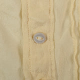 XXS 1910s Ivory Silk Shirtwaist Blouse