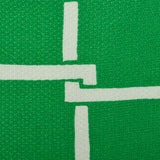 Small Malcolm Star 1960s Green and White Dress