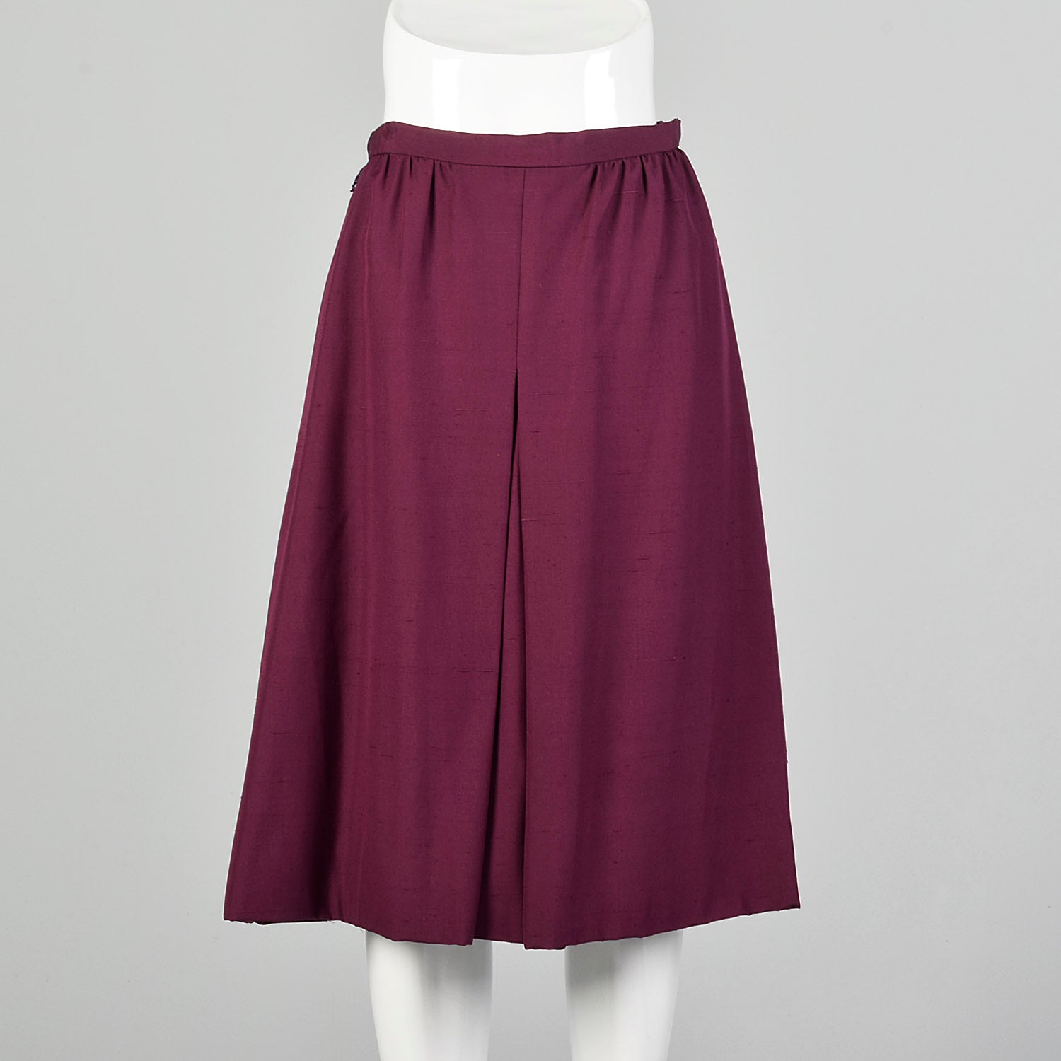 Small 1970s Donald Brooks Purple Skirt