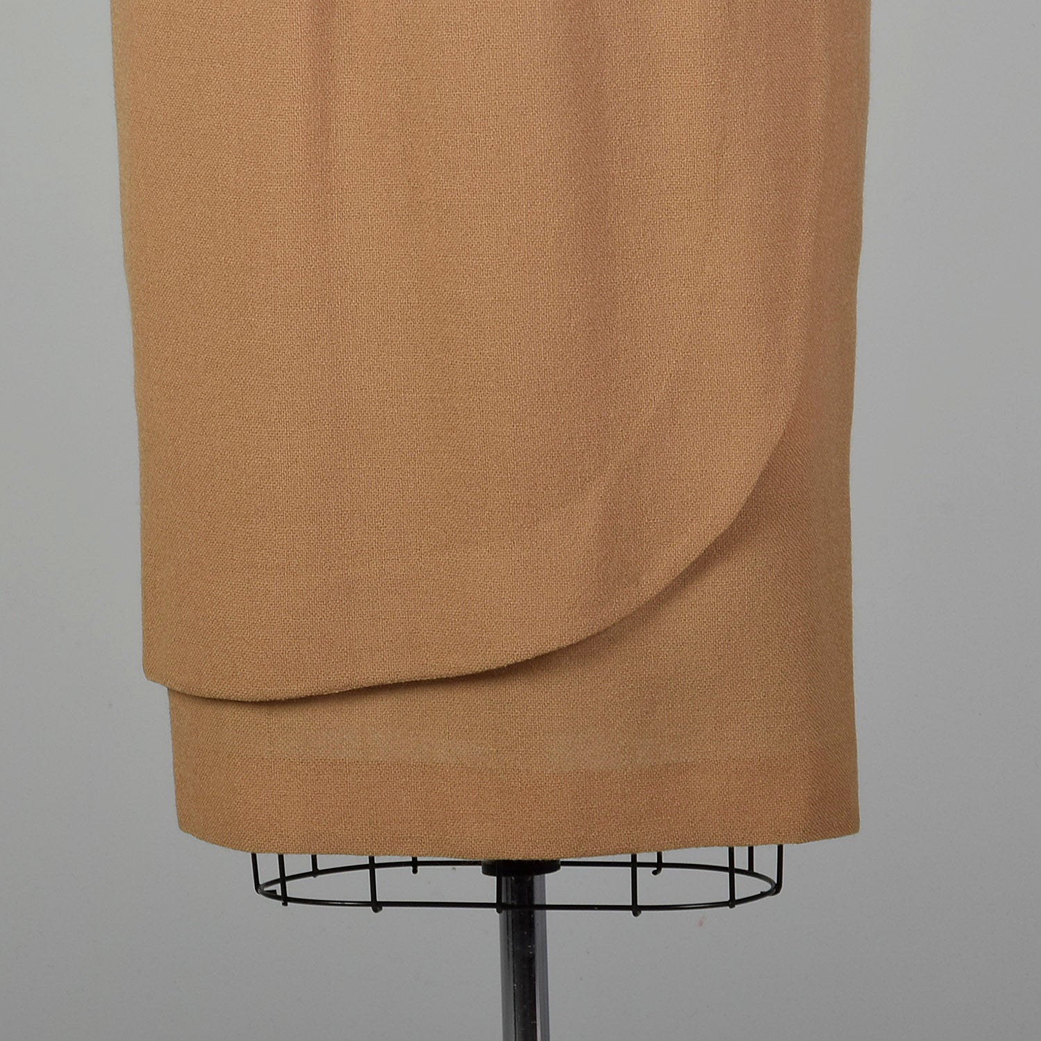 XL 1960s Tan Day Dress