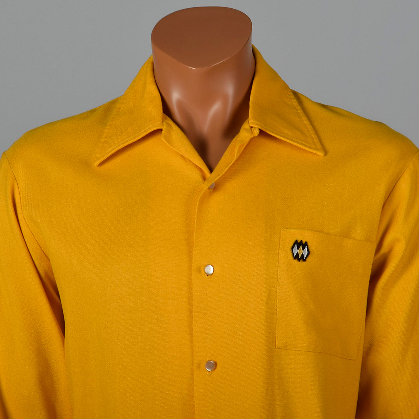 1950s Gold Long Sleeve Shirt