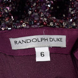 XXS Amethyst Purple Beaded Skirt