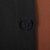 1990s Ellen Tracy Silk Color Block  Dress