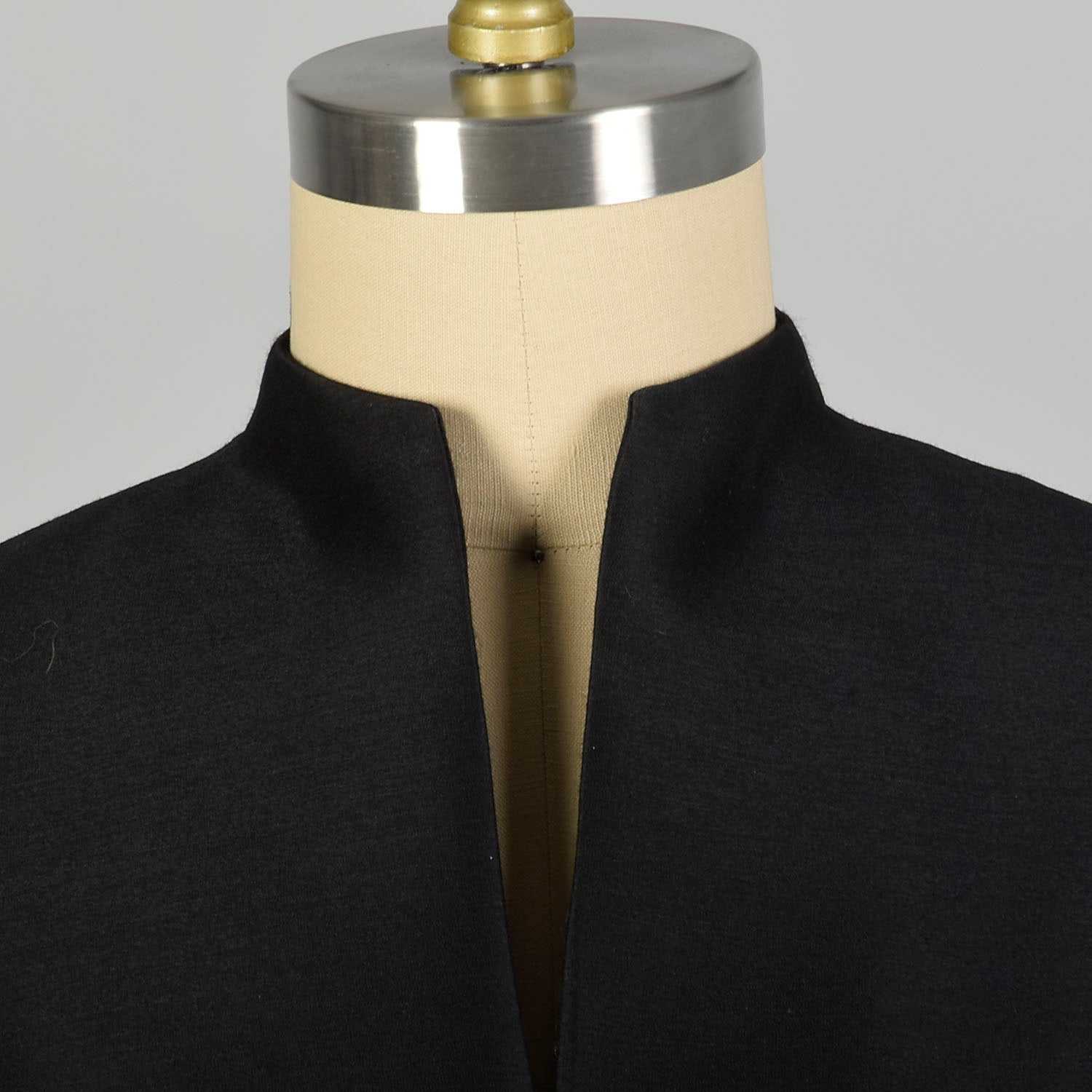 XL 1960s Lord & Taylor Black Cocktail Dress LBD