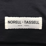 1970s Norman Norell Long Sleeve Little Black Dress in Winter Weight Wool, Gustave Tassell