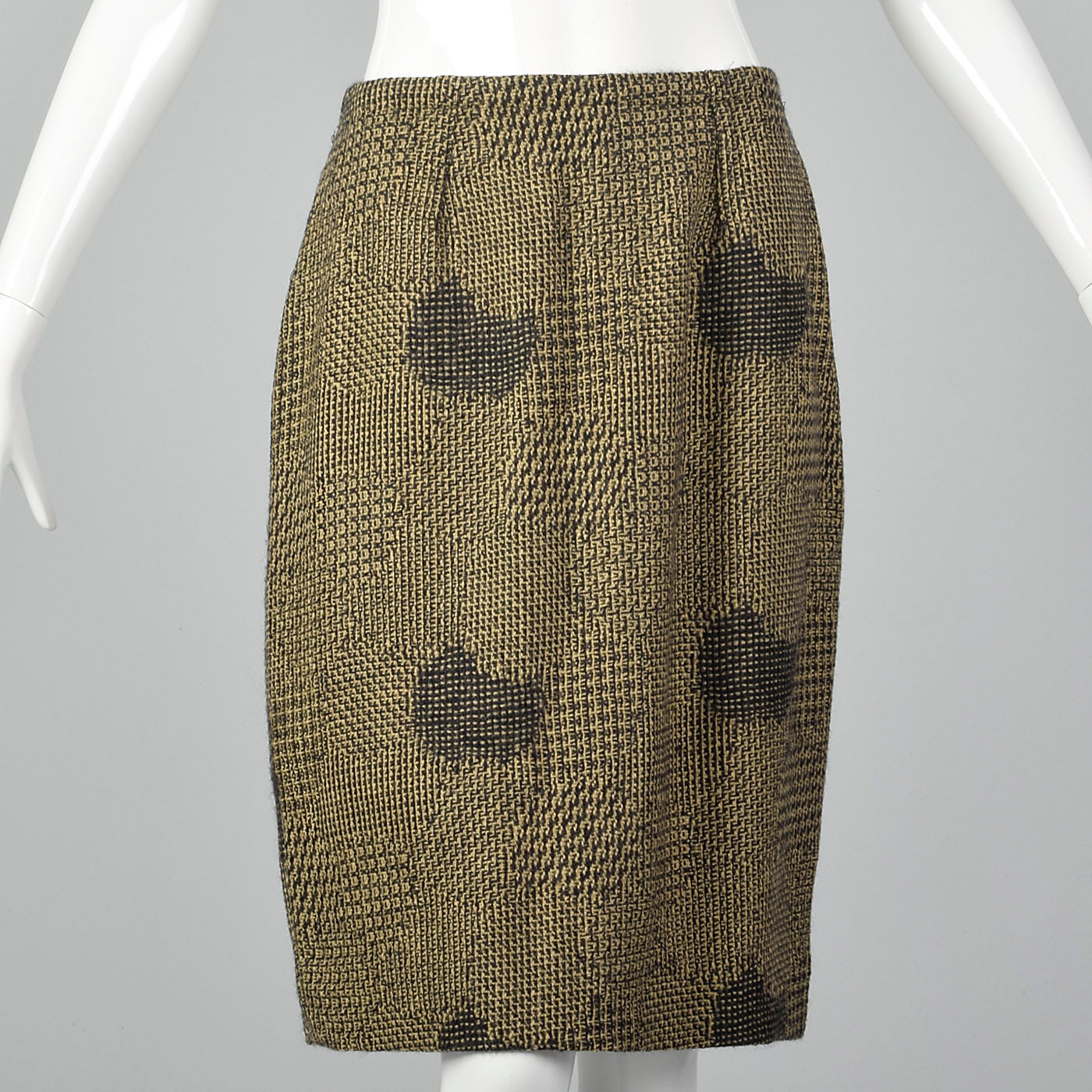 1980s Dorothee Bis Tweed Skirt Suit with Oversized Jacket