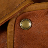 XL-XXL Mens Orvis Light Brown Leather Jacket