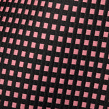 Small-Medium Geoffrey Beene Boutique Pink and Black Patterned Dress