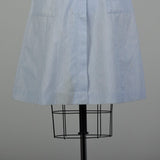 Medium 1980s Dress Red Cross Volunteer Uniform Military Short Sleeve