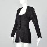 1980s Hollys Harp Black Jacket