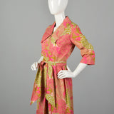Medium 1970s Abstract Print Jumpsuit