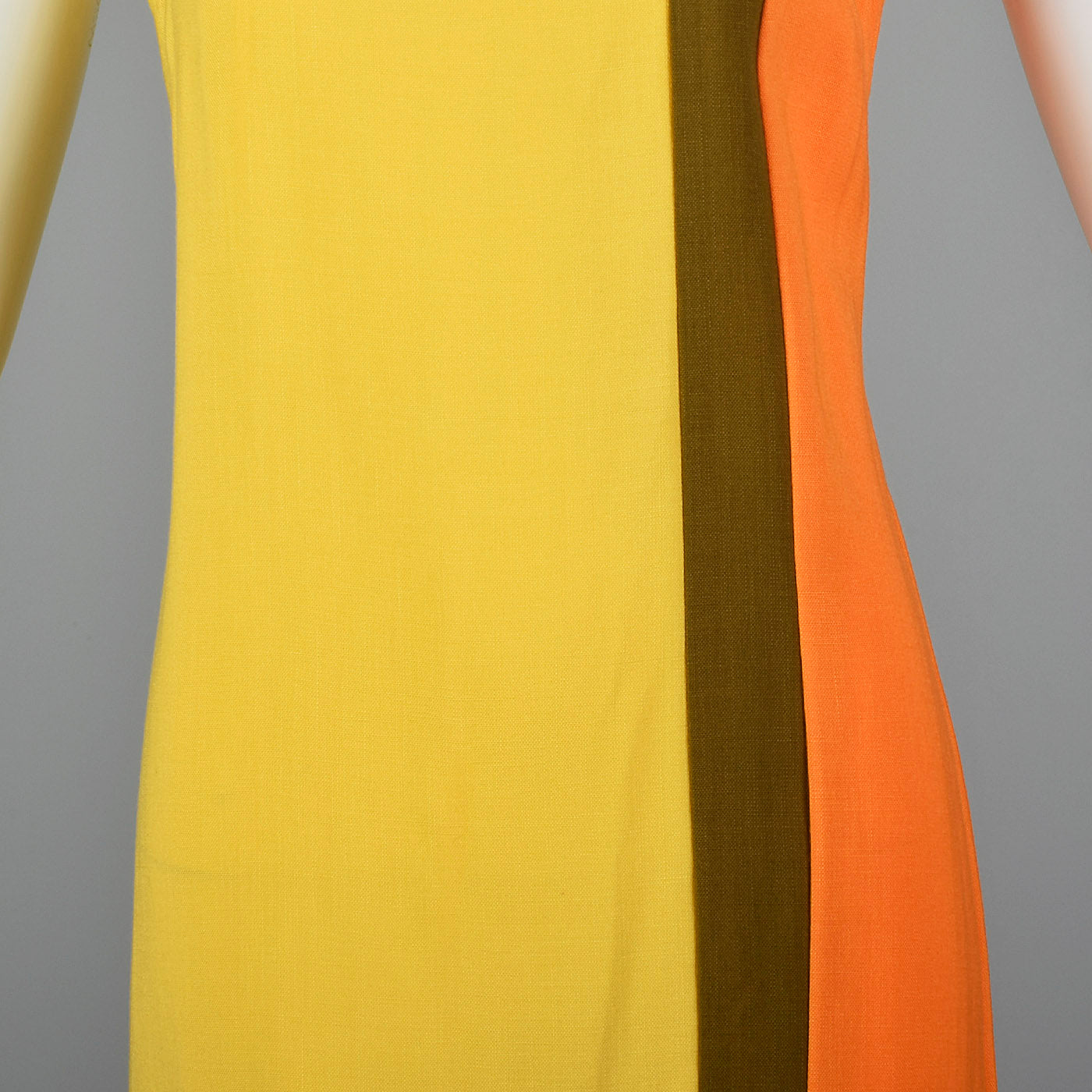 1960s Deadstock Colorblock Shift Dress