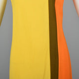 1960s Deadstock Colorblock Shift Dress