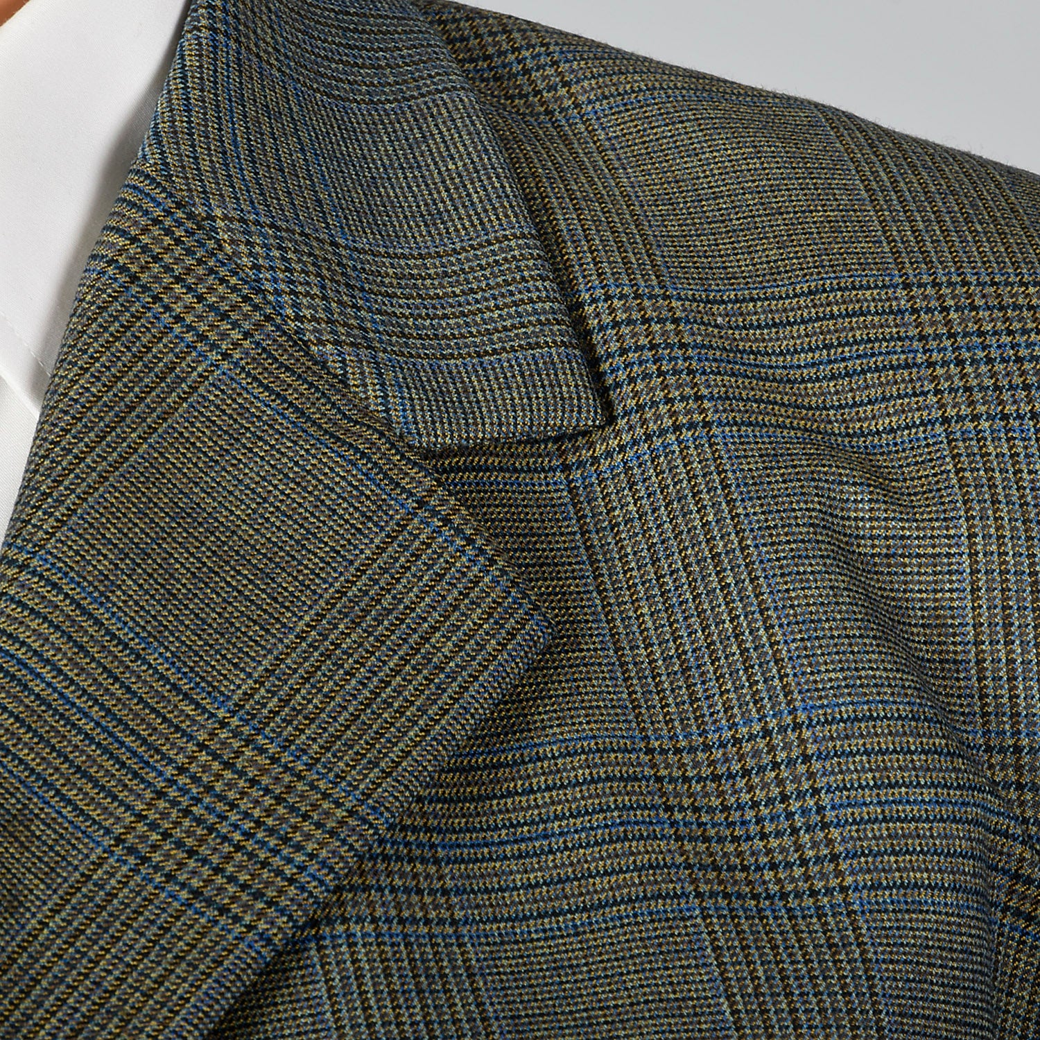 Medium 1960s Green Plaid Suit