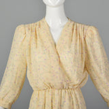 1970s Diane Von Furstenberg Floral Dress
