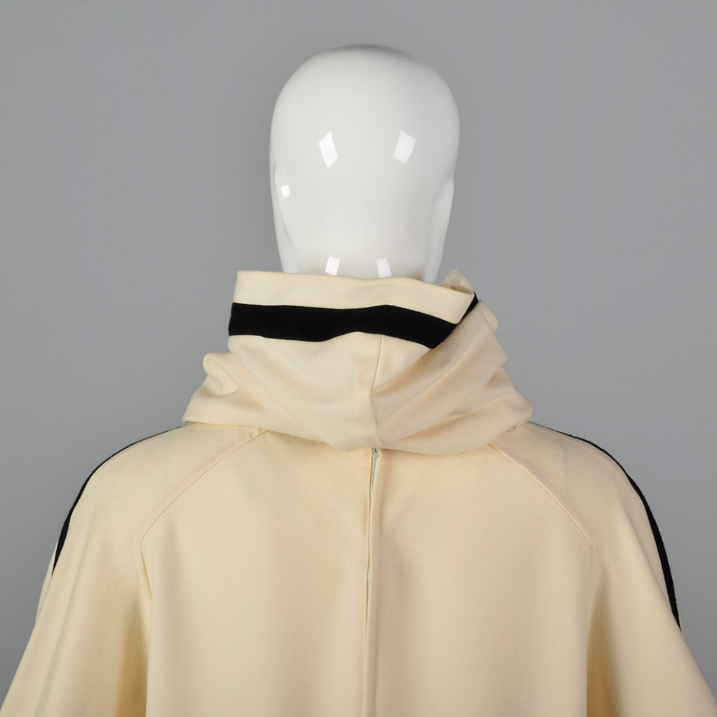 1980s Bernard Perris Dress with Cowl Neck