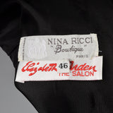 1970s Nina Ricci Wool Skirt Suit in Houndstooth Check
