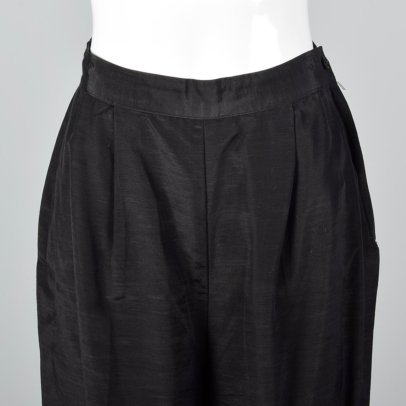 1930s Black Wide Leg Pants