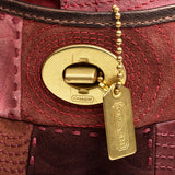 Coach Ltd Ed Ergo Tote Red Hobo Purse