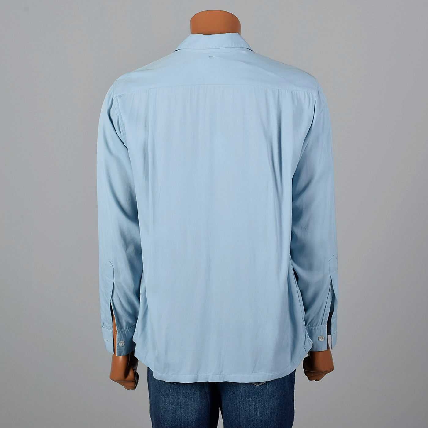 1950s Van Heusen Blue Shirt