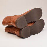 1960s Mens Deadstock Brown Work Boots