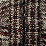 Small 1960s George Halley Tweed Dress Set Knit Bodice Woven Skirt Jacket Autumn Long Sleeve Outfit