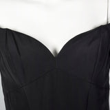 1980s Vicky Tiel Off Shoulder Mini Dress
